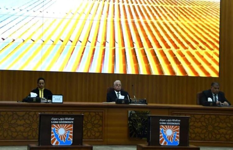 محافظ جنوب سيناء يتابع استعداد مدينة شرم الشيخ لافتتاح عدد من المشروعات التنموية