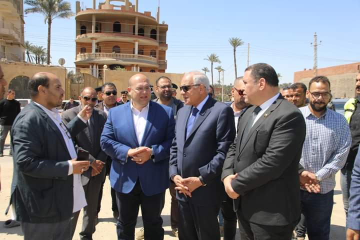 محافظ الجيزة يتفقد تنفيذ أعمال تطوير وتوسعة طريق مصر أسيوط السريع