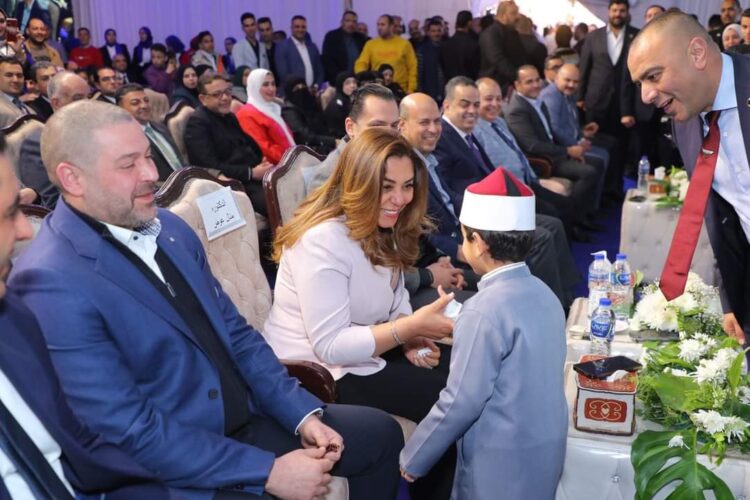 محافظ دمياط تشهد احتفالية حزب مستقبل وطن لتكريم حفظة القرآن الكريم