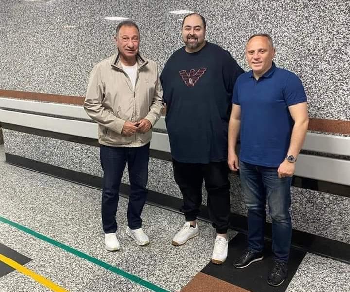 الخطيب في زيارة لأحمد رفعت للإطمئنان على حالته الصحية