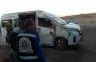 إصابة 6 أشخاص إثر انقلاب ميكروباص بطريق إسكندرية الصحراوي