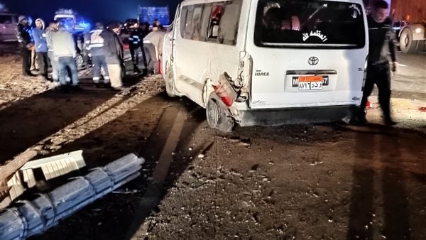 إصابة أشخاص في حادث انقلاب بمركز الفتح في أسيوط