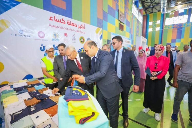 صندوق تحيا مصر يطلق دكان الفرحة في محافظة الجيزة وجامعة المنيا