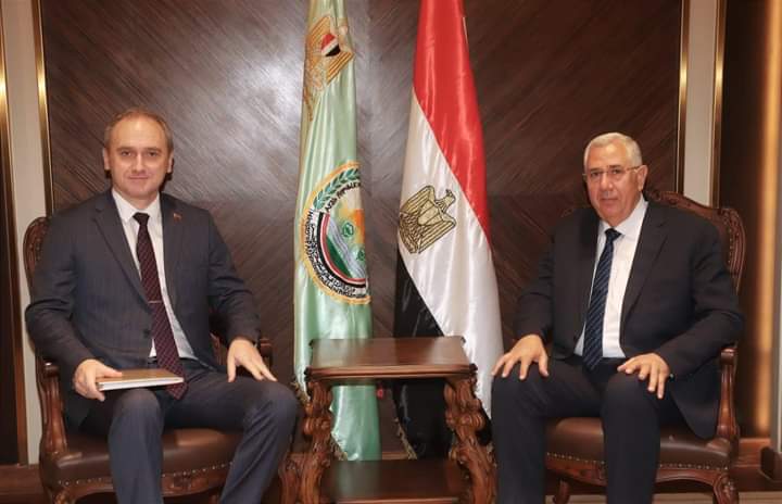 وزير الزراعة يتابع ملفات التعاون الزراعي المشترك بين مصر و بيلاروسيا