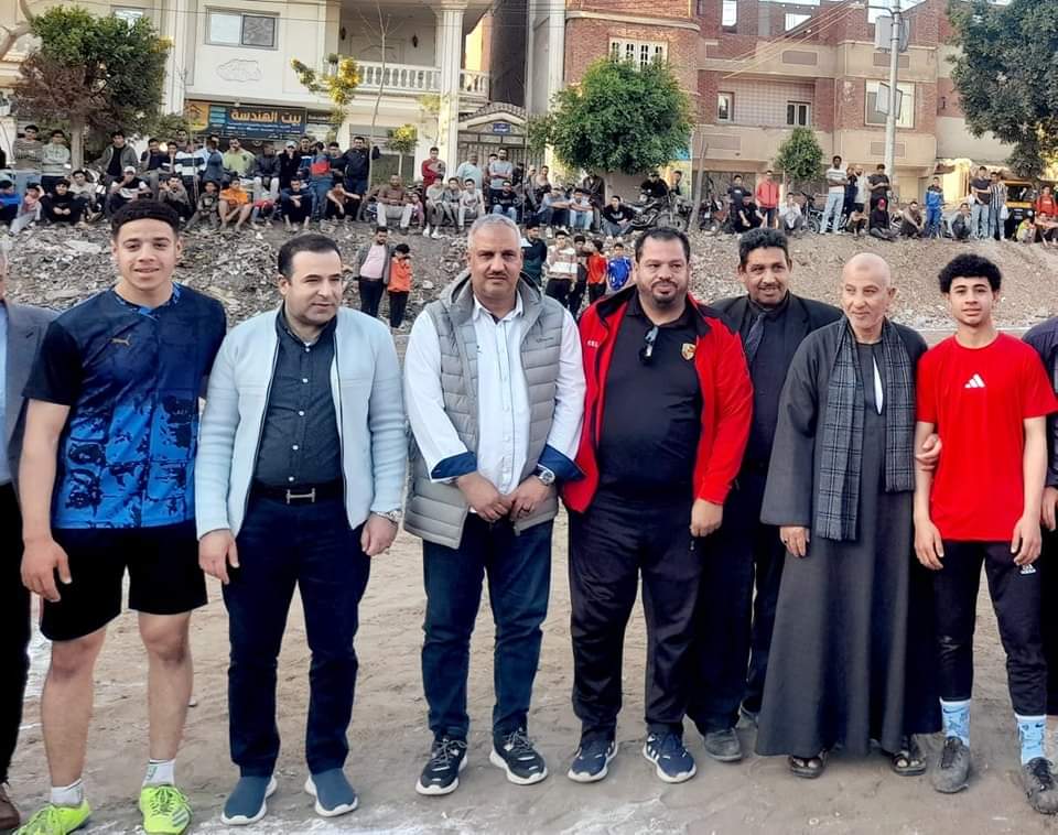 وكيل وزارة الشباب والرياضة بالقليوبية يشهد نهائي الدورة الرمضانية لكرة القدم