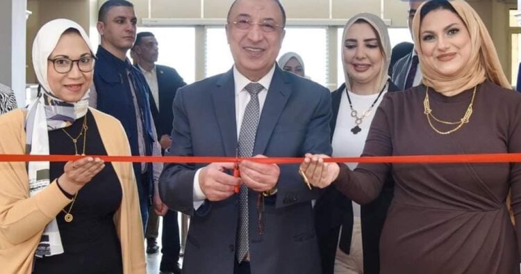 محافظ الإسكندرية يفتتح أعمال تطوير المدخل الرئيسي لمبنى الديوان العام 