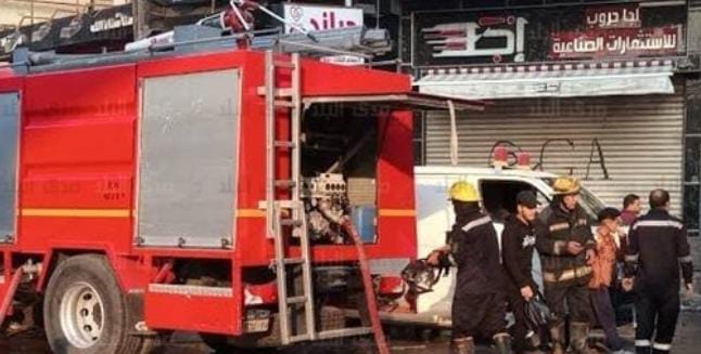 الحماية المدنية تسيطر على حريق داخل فرن سياحي في الغربية 
