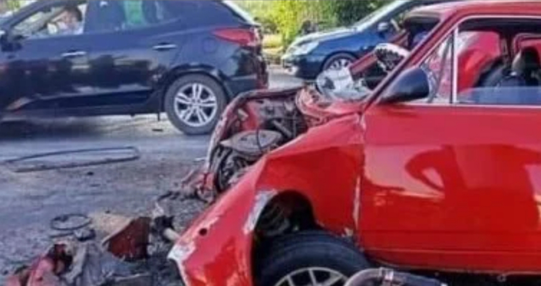 إصابة 3 اشخاص إثر حادث تصادم سيارتين في القاهرة