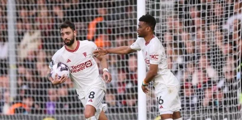 مانشستر يونايتد يقع في فخ التعادل امام بورنموث في الدوري الانجليزي