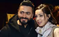 أول تعليق من تامر حسني بعد إنتاجه عملًا غنائيًا لـ بسمة بوسيل
