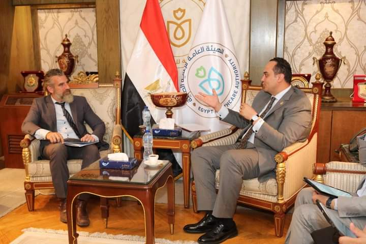 رئيس الرعاية الصحية يبحث تعزيز التعاون مع ممثل منظمة الأمم المتحدة للطفولة 