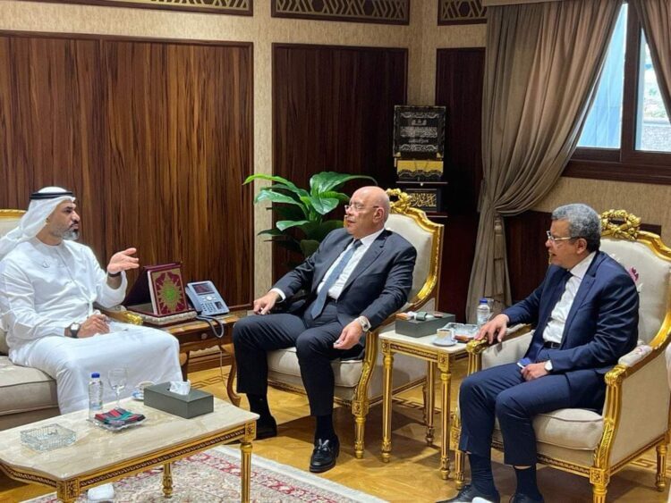 رئيس الجهاز المركزي للمحاسبات يستقبل نظيره الإماراتي في القاهرة لتعزيز تبادل الخبرات 
