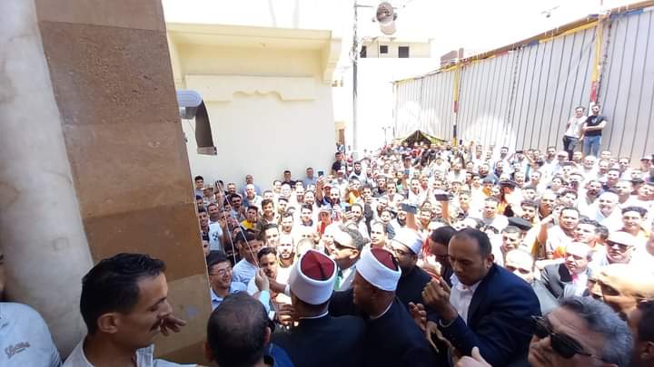 محافظ الدقهلية يفتتح مسجد الحاج زكي الهواري بالكفر الجديد بمدينة ميت سلسيل