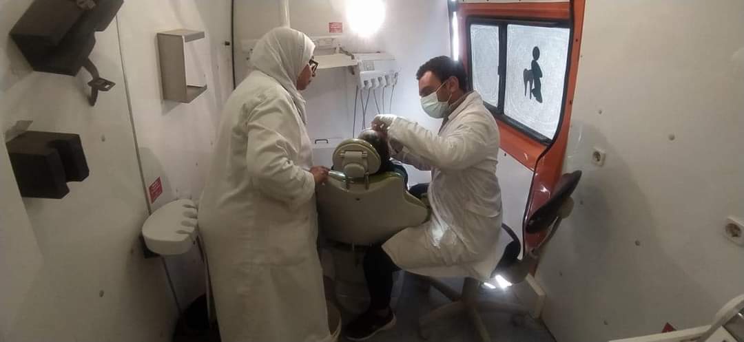 الصحة بالإسكندرية تنظم قافلة طبية في منطقة برج العرب