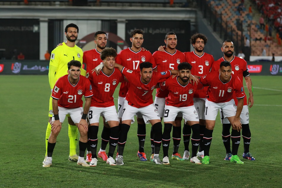 التشكيل الرسمي لمنتخب مصر في مواجهة غينيا بيساو في تصفيات كأس العالم