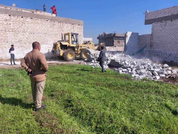نائب محافظ البحيرة: تنفيذ عدة حملات لإزالة التعديات بالمدن والمراكز
