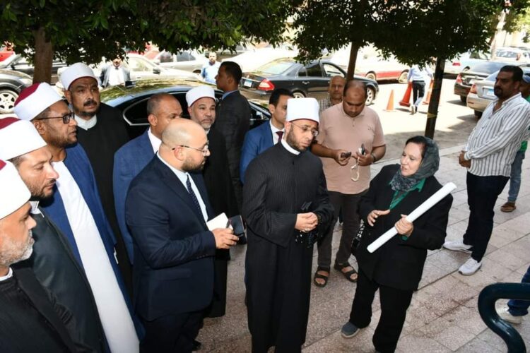 وزير الأوقاف يتفقد مستشفى الدعاة بمصر الجديدة