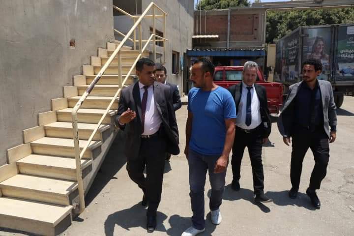 جهاز حماية المستهلك يقوم بالمرور والتفتيش على حلقات التداول والتوزيع بكُبري مخازن الجملة 