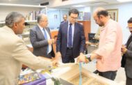 وزير الثقافة يتفقد 