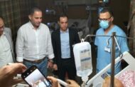 نائب وزير الصحة يقوم بجولة تفقدية بمستشفى العلمين النموذجي 