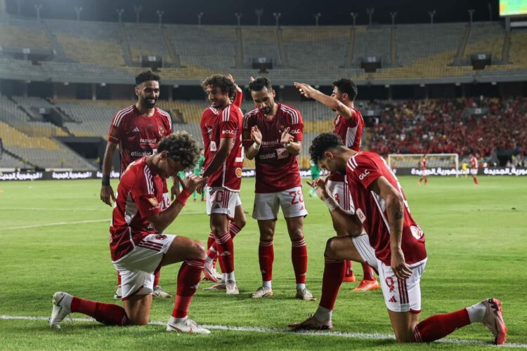 الشحات بديلًا، تشكيل الأهلي أمام سيراميكا في الدوري