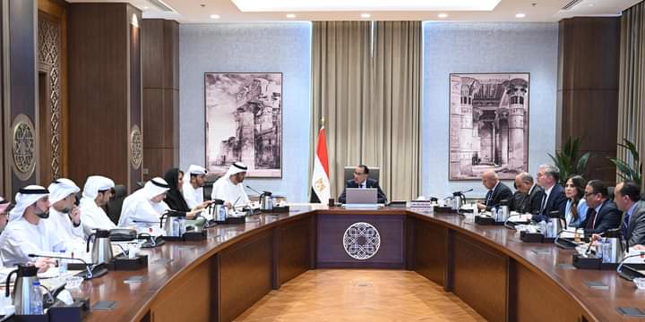 مدبولي: سنتعاون مع الجانب الإماراتي للعمل على دخول ٤ جيجاوات من الطاقة المتجددة