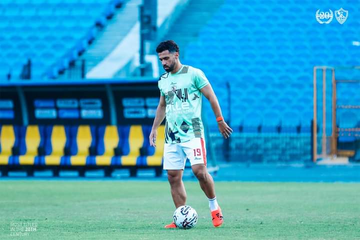 مران الزمالك| تدريبات تأهيلية لـ عبدالله السعيد استعدادًا لمواجهة الداخلية