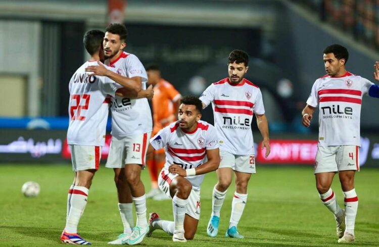 طاقم تحكيم مباراة الزمالك وبيراميدز في الدوري المصري