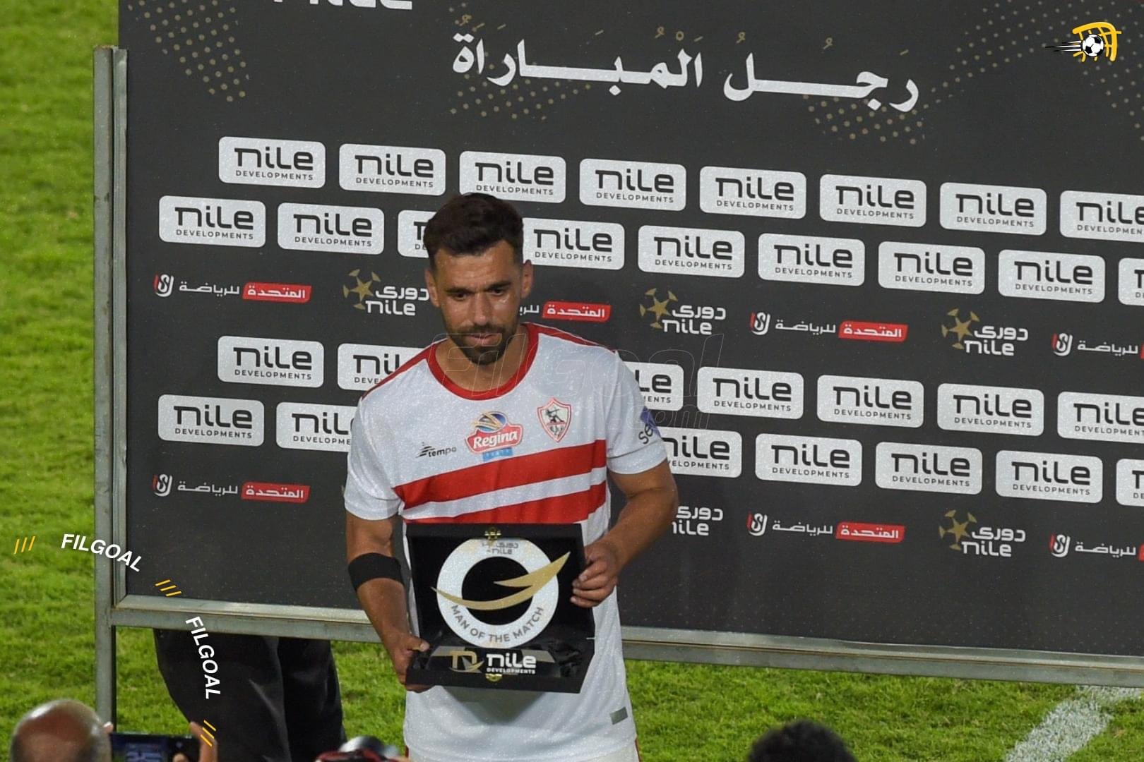 عبد الله السعيد يفوز بـ جائزة أفضل لاعب في مباراة الإسماعيلي