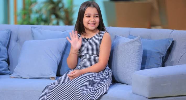 الطفلة ريما مصطفى نجلة إيمان العاصي في مسلسل 