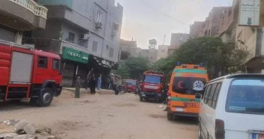 إصابة أسرة كاملة بضيق في التنفس بالجيزة