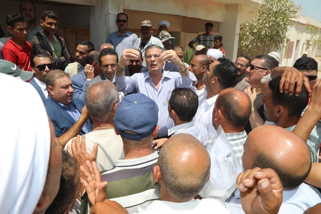 وزير الزراعة يفاجئ جمعية فرهاش بالبحيرة ويقرر اقالة الطاقم الاداري