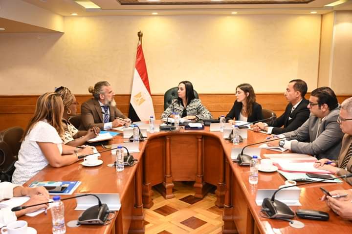 وزيرة التضامن تلتقي ممثل منظمة الأمم المتحدة للطفولة 