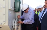 وزير الكهرباء والطاقة المتجددة يشارك فى بدء تركيب اول محول بمحطة الربط المصرى السعودى بمدينة بدر 