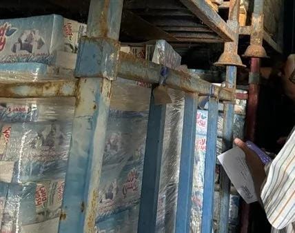 ضبط 23 طن أسماك مجمدة ودواجن غير صالحة للاستهلاك الآدمي في الشرقية