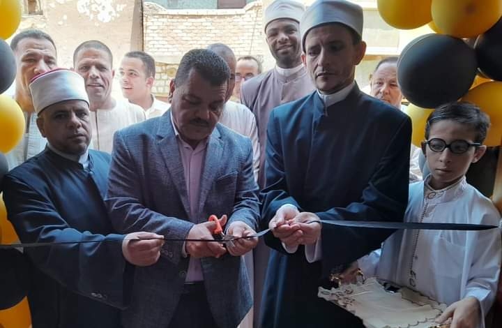 محافظ بني سويف ينيب رئيس مركز الفشن في افتتاح مسجد عبد الرحمن بن عوف بقرية الوكلية