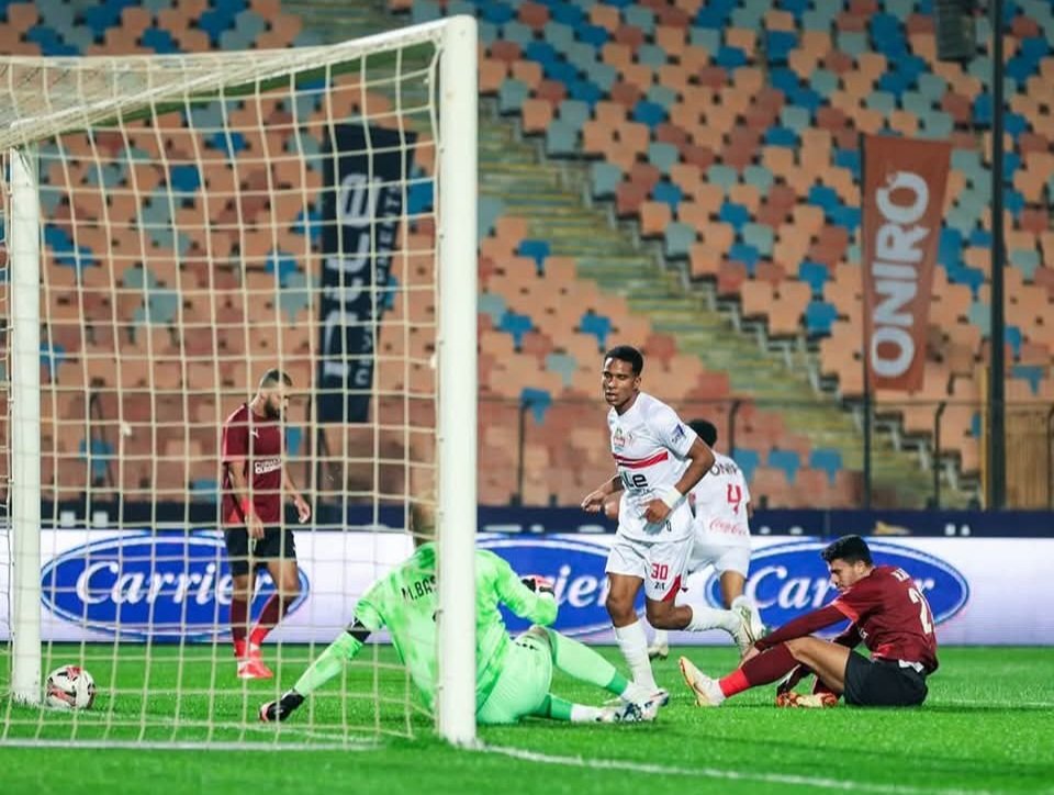 التعادل الإيجابي يخيم على مباراة الزمالك وسيراميكا في الدوري 