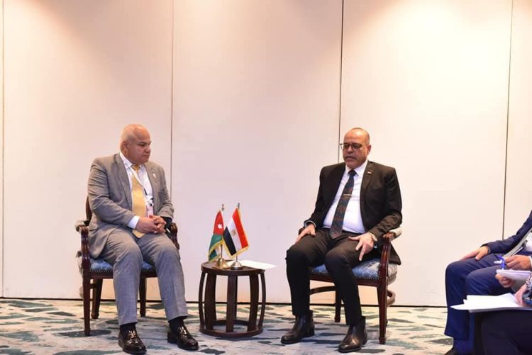 وزير العمل يلتقي بنظيره الأردني لبحث سبل التعاون المشترك لتوفير كوادر مصرية فى بالمملكة