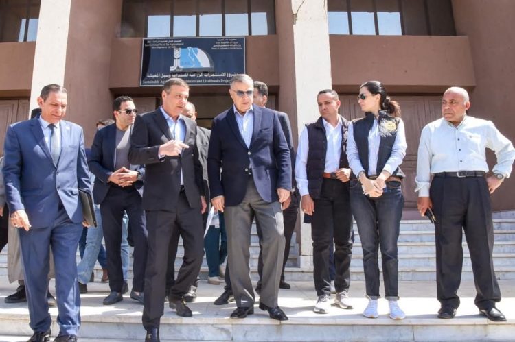 وزير الزراعة ومحافظ الإسكندرية يتابعان أعمال مشروع SAIL في مناطق الاستصلاح الجديدة