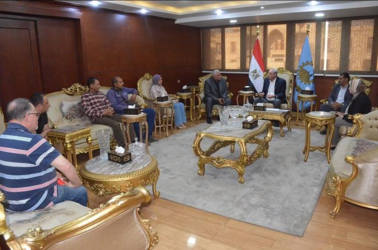 محافظة الغربية تتحرك لحسم ملف الأحوزة العمرانية، وإنهاء فوضى البناء