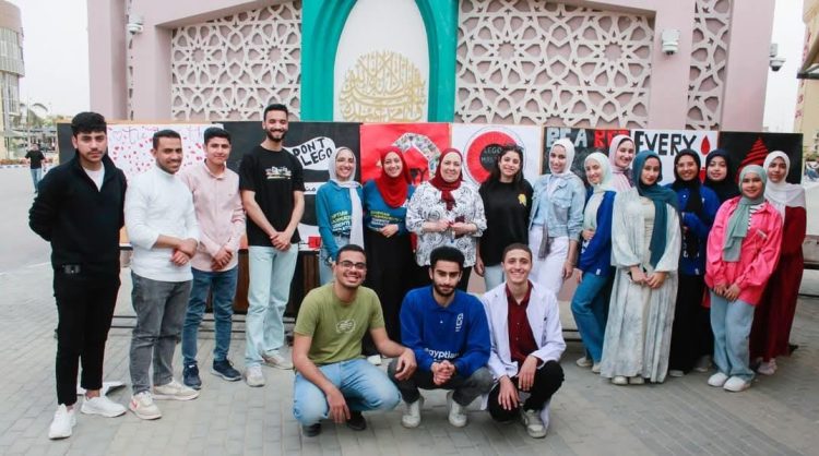 الاتحاد المصري لطلاب الصيدلة بالجامعة المصرية الروسية ينظم حملة للتبرع بالدم