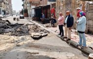 بورسعيد تستعيد توازنها بعد إصلاح كسر ماسورة مياه في حي المناخ
