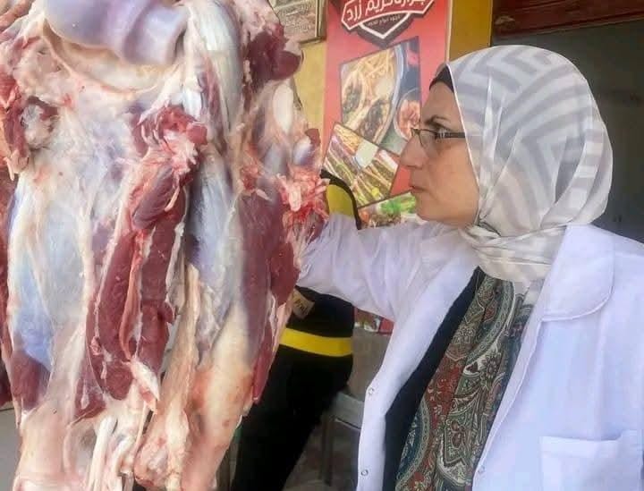 حملة تفتيش موسعة على محال اللحوم والدواجن ببورسعيد لضمان سلامة الغذاء