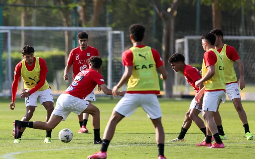 منتخب الشباب يواصل استعداداته لمواجهة تنزانيا بأمم أفريقيا