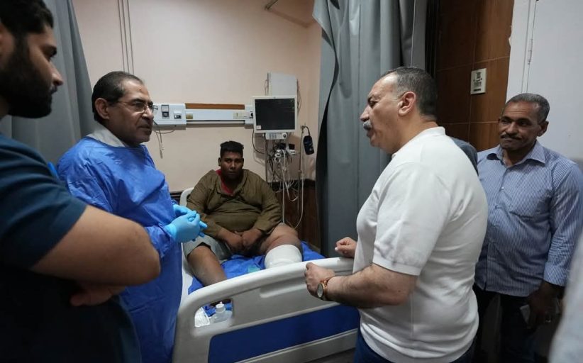 محافظ أسيوط يوجه بعلاج مواطن غير قادر على نفقته الخاصة بمستشفى المبرة