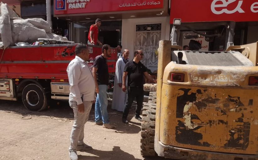 محافظ أسيوط: حملة إشغالات وتوسعة لبعض شوارع مدينة ساحل سليم تمهيدًا للرصف