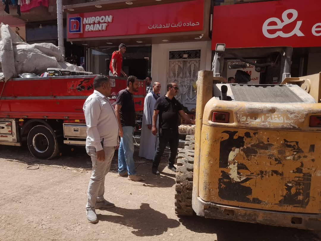 محافظ أسيوط: حملة إشغالات وتوسعة لبعض شوارع مدينة ساحل سليم تمهيدًا للرصف