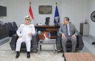 مدير أمن دمياط يقدم التهنئة إلي المحافظ بالعيد القومي للمحافظة 