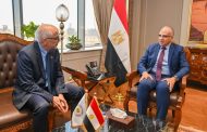 وزير الري يبحث مع مدير معهد البحر الأبيض المتوسط للمياه تعزيز التعاون البحثى في مجال المياه