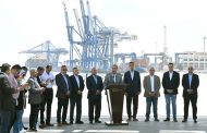 رئيس الوزراء يدلي بتصريحات تليفزيونية  عقب افتتاح مشروعات تطوير بميناء غرب بورسعيد